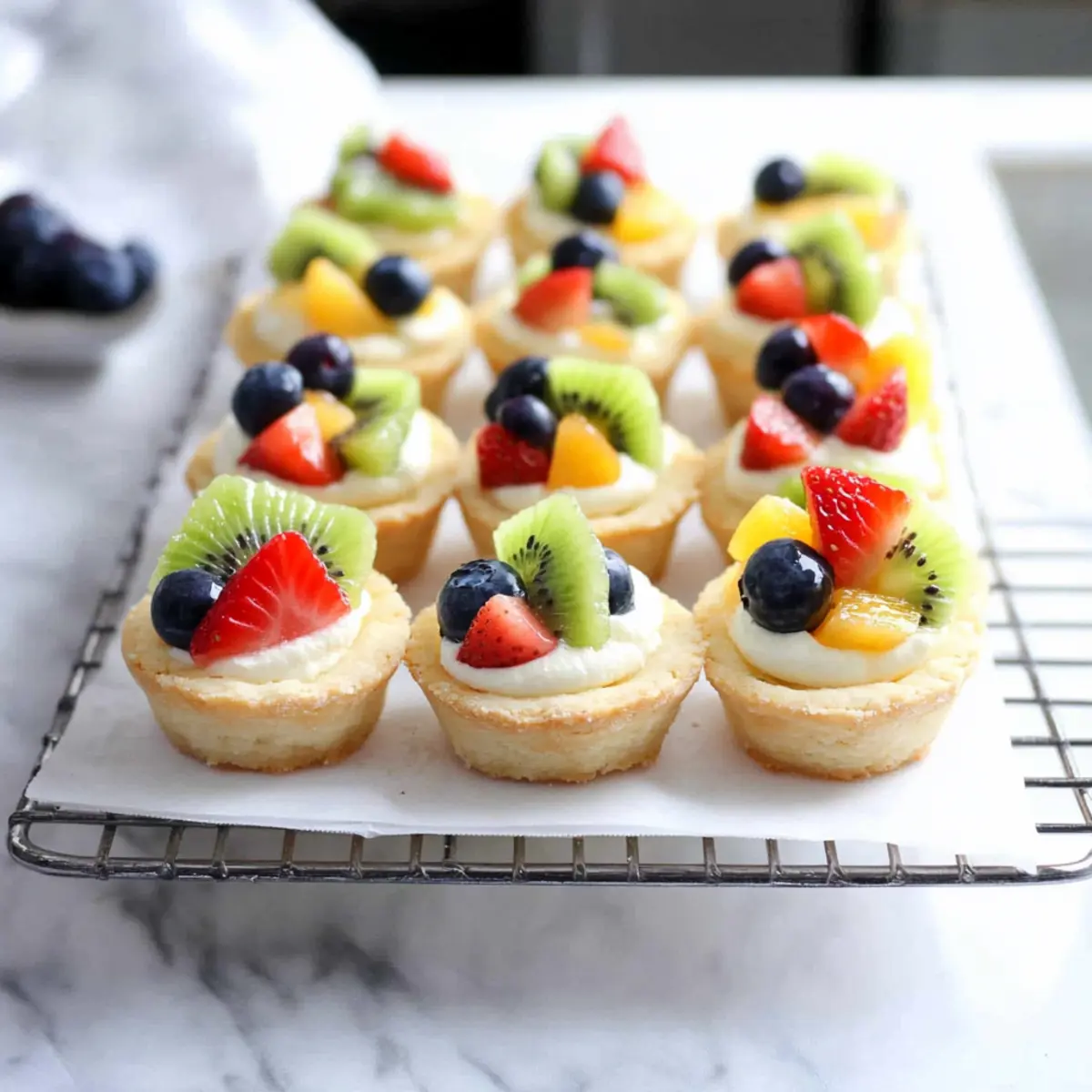 Mother's Day Mini Fruit Tarts