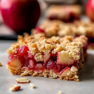 Apple Rhubarb Bars