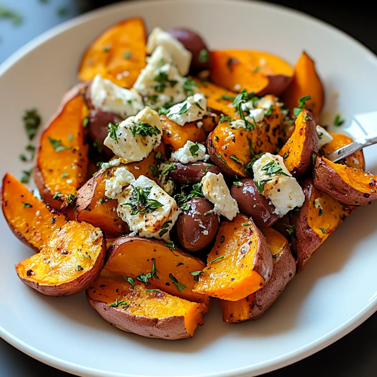 Delicious Mediterranean Sweet Potatoes
