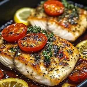 Mediterranean Baked Fish