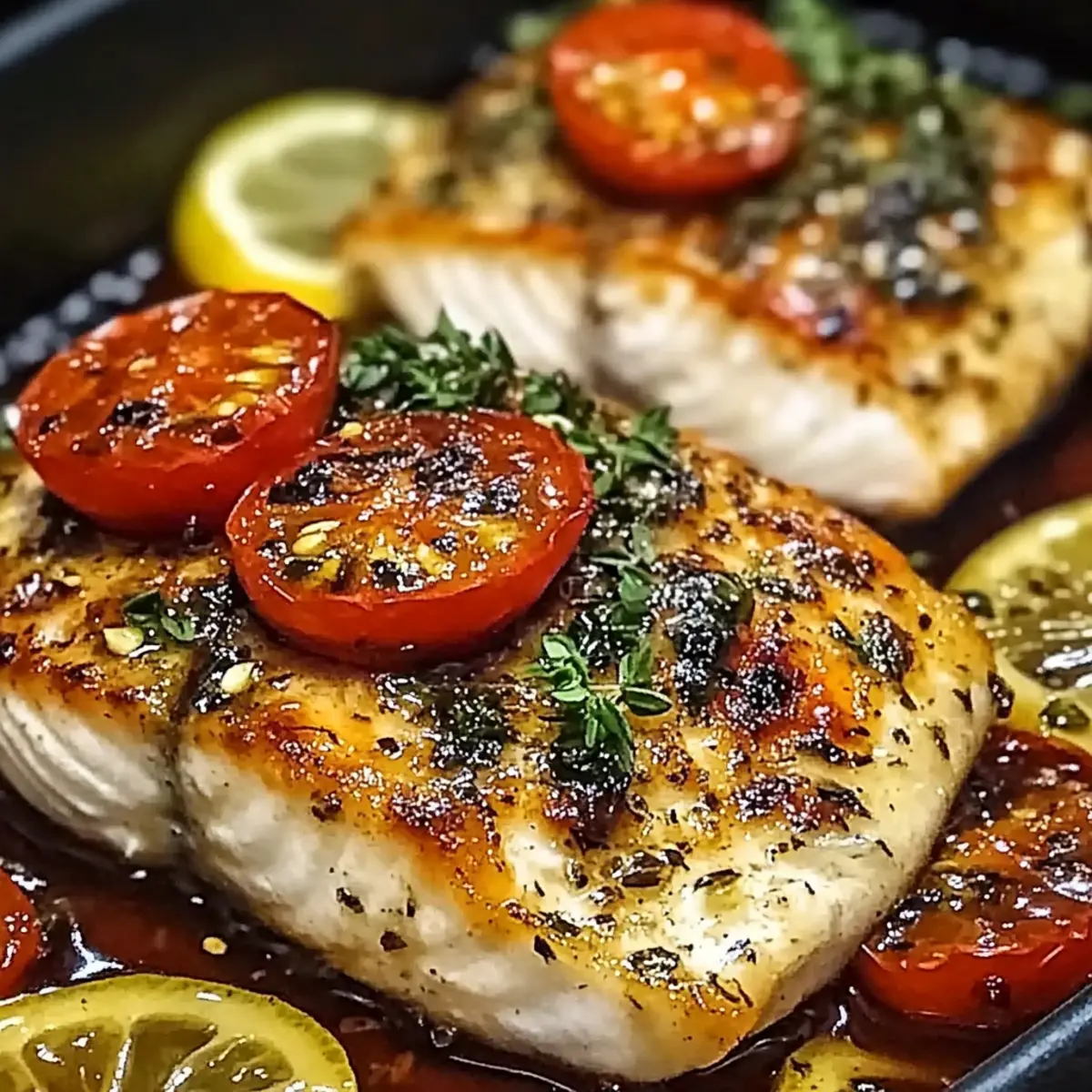 Mediterranean Baked Fish
