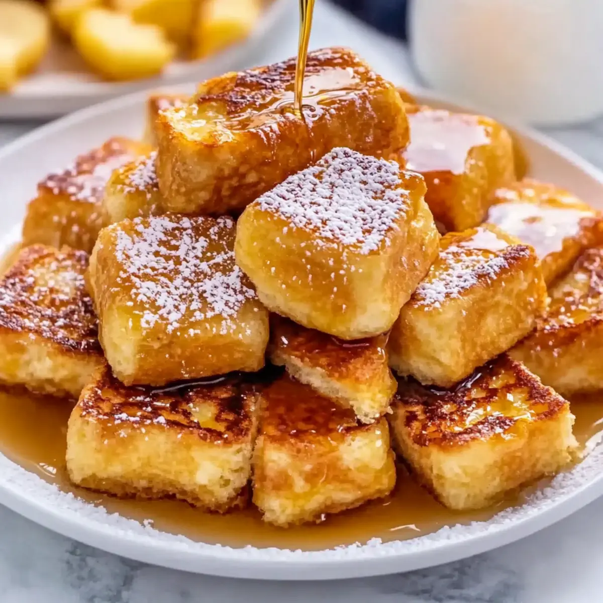 mother's day Hawaiian Roll French Toast