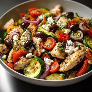 Mediterranean Chicken Stir Fry