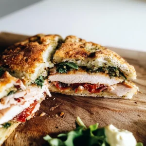 Trader Joe’s Sun-Dried Tomato Focaccia Turkey Sandwich