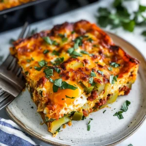Chorizo & Potato Egg Casserole