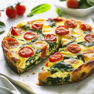 Egg Florentine Breakfast Bake