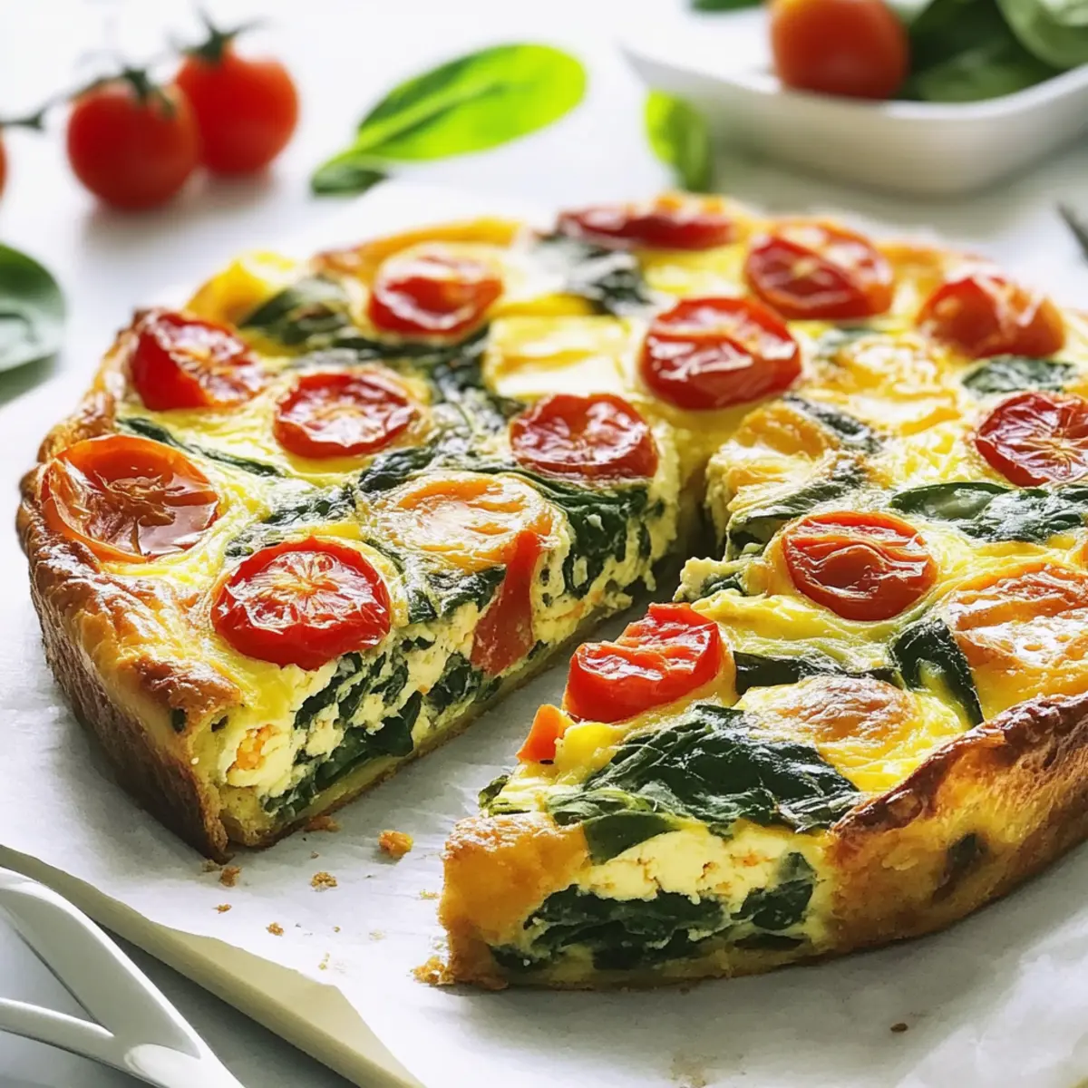 Egg Florentine Breakfast Bake