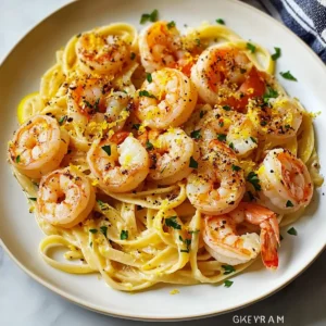 Creamy Shrimp Scampi