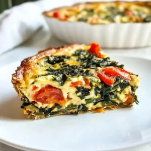 Crustless Garden Vegetable Quiche