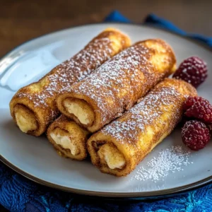 Cinnamon Sugar French Toast Roll-Ups