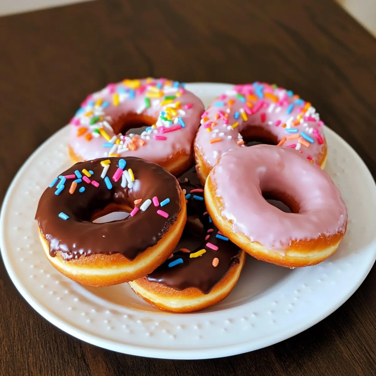 Easy Cake Mix Donuts