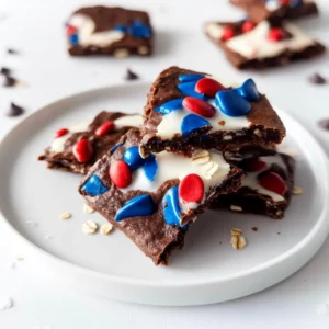 Patriotic Chocolate Bark