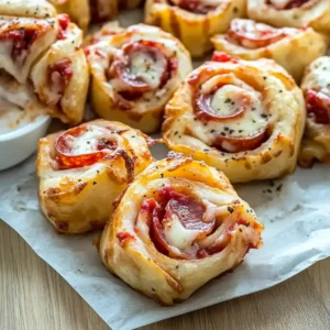 Homemade Pizza Rolls