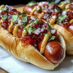 Firecracker Hot Dogs