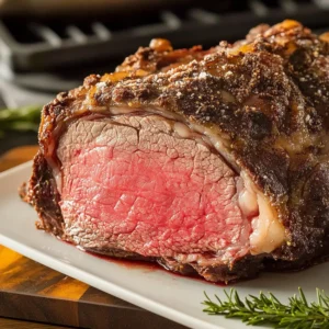 Kosher Salt Encrusted Prime Rib