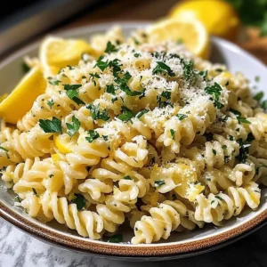 Lemon Parmesan Pasta Salad