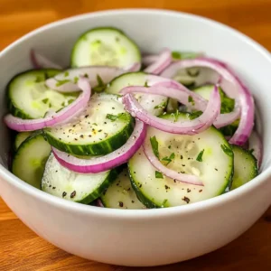 Cucumber Salad Classic Recipe