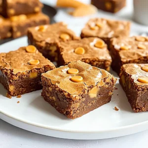Butterscotch brownies