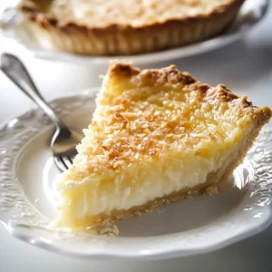 French Coconut Pie