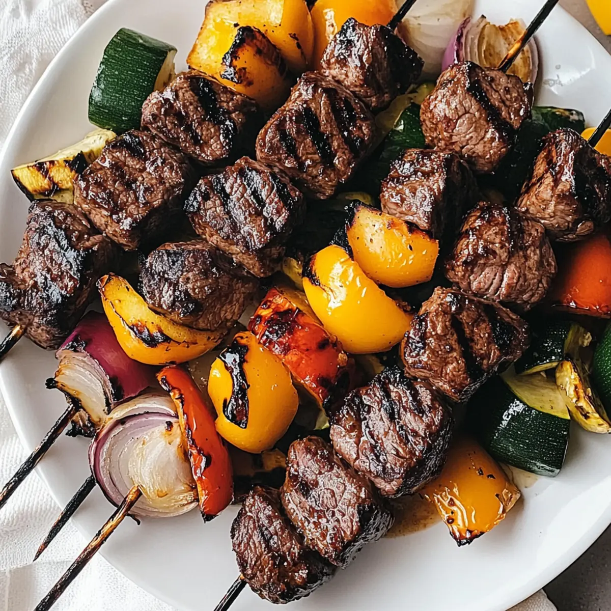 Grilled Steak Kabobs