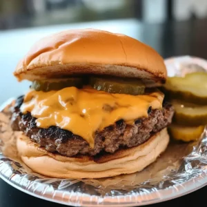 Blackstone Smash Burgers