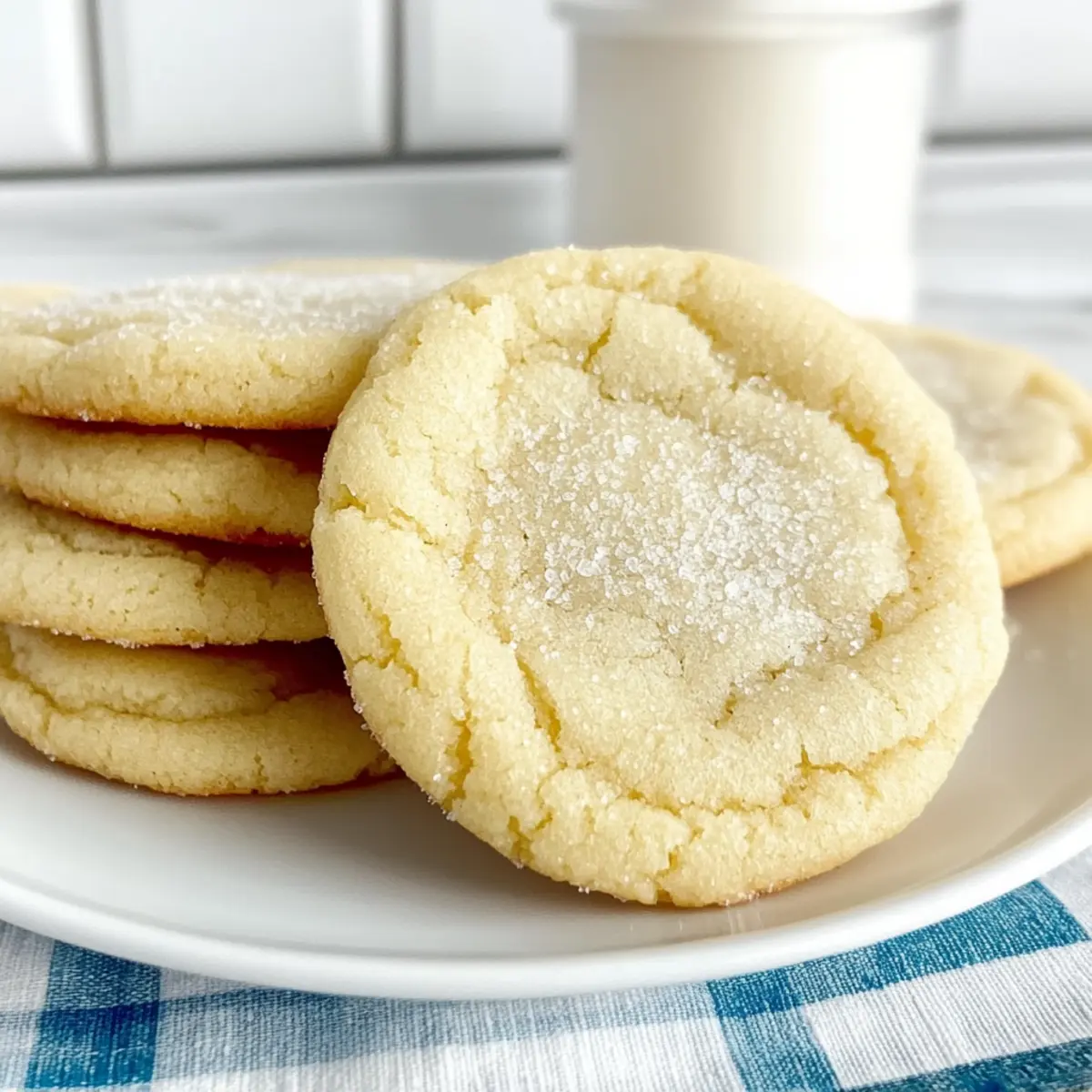 Vanilla Pudding Sugar Cookies