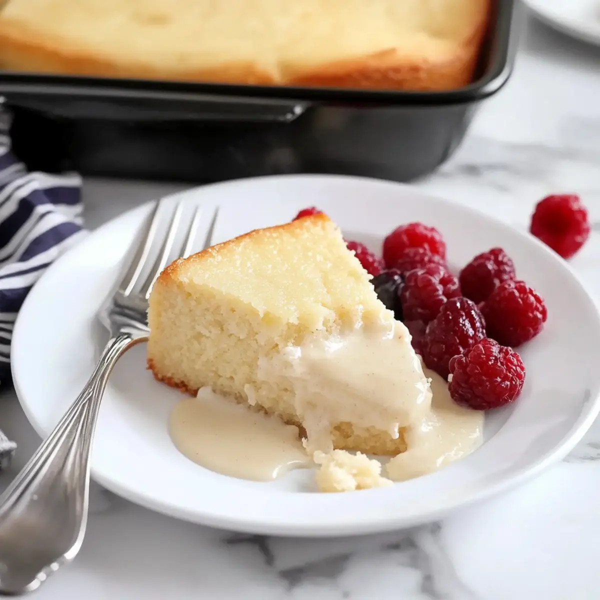Vanilla Pudding Cake