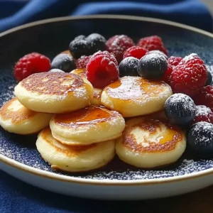 Mini Pancakes for brunch