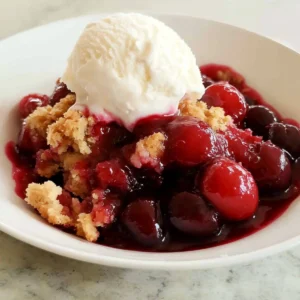 Cherry Cobbler