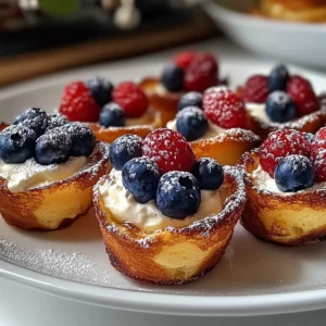 French Toast Cups for brunch