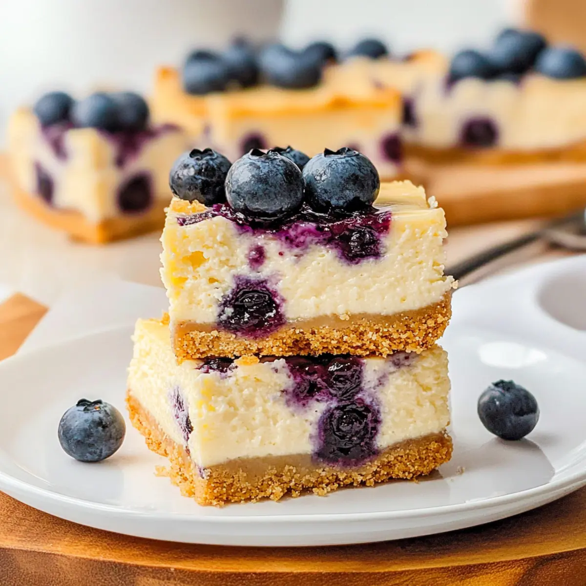 Blueberry Cheesecake Bars