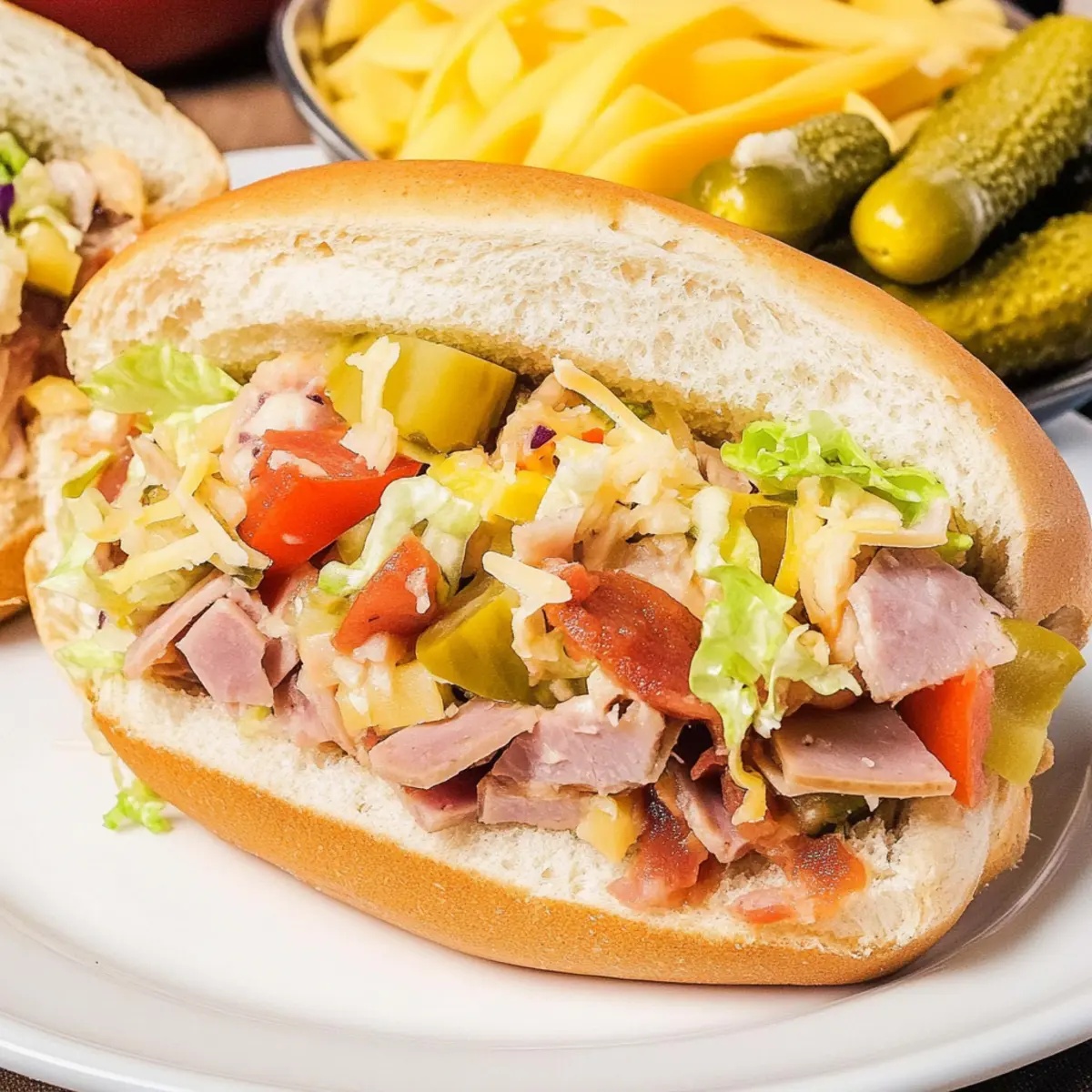 Chopped Italian Sandwich