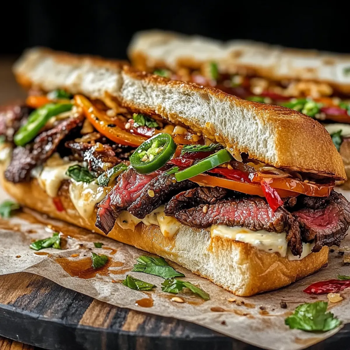 Korean Steak Sandwich
