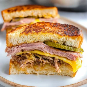 Slow Cooker Cuban Sandwich