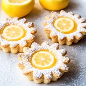 mothers day Lemon Curd Tartlets