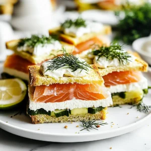 Make-Ahead Tea Sandwiches for brunch