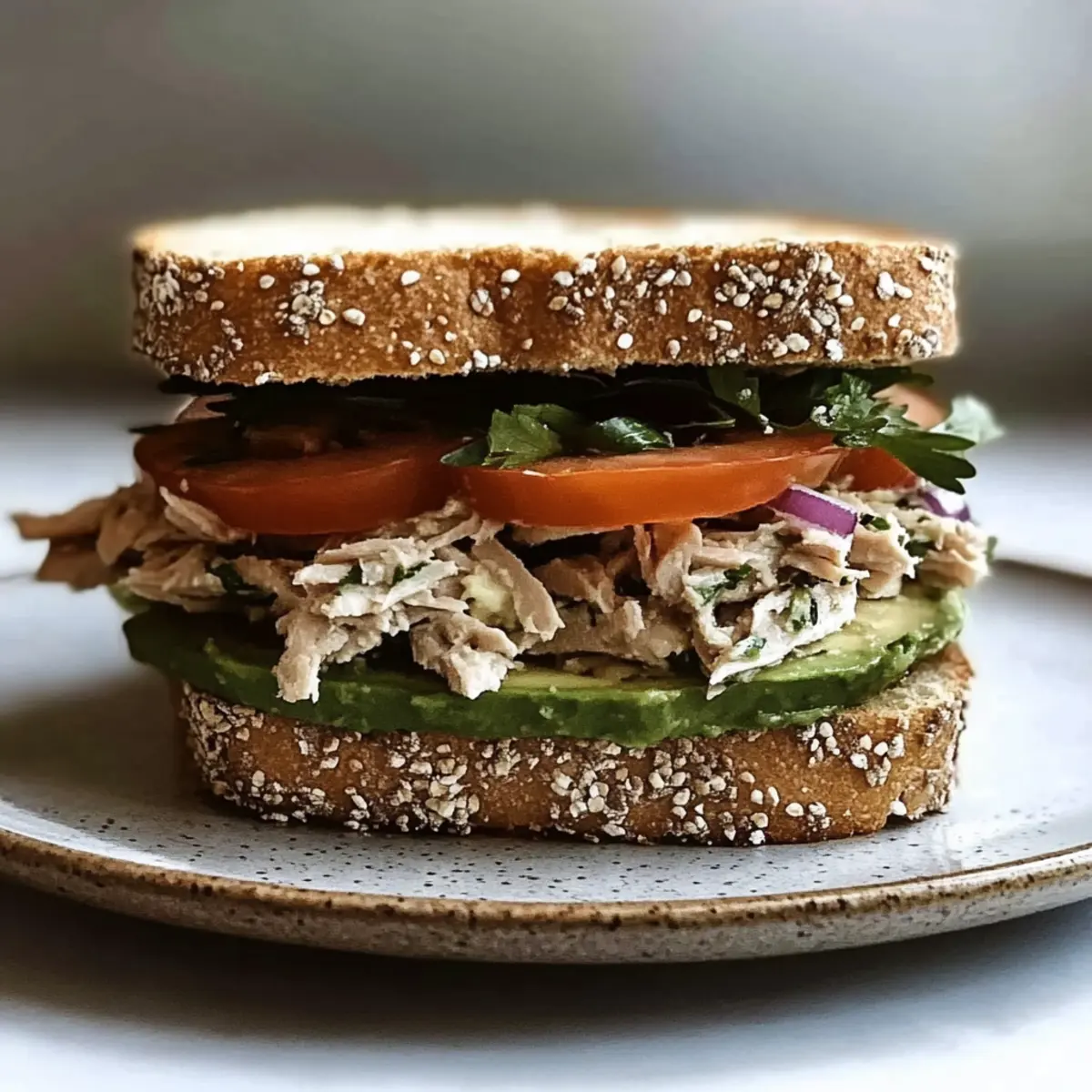 Spicy Tunacado Sandwich