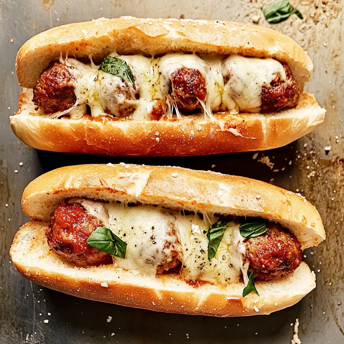 Meatball Sub Sandwich
