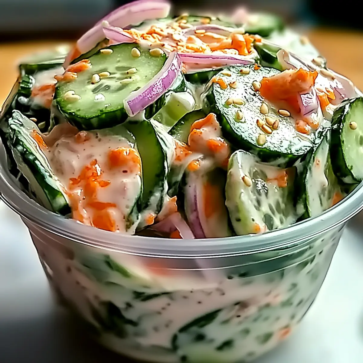 Sushi Cucumber Salad