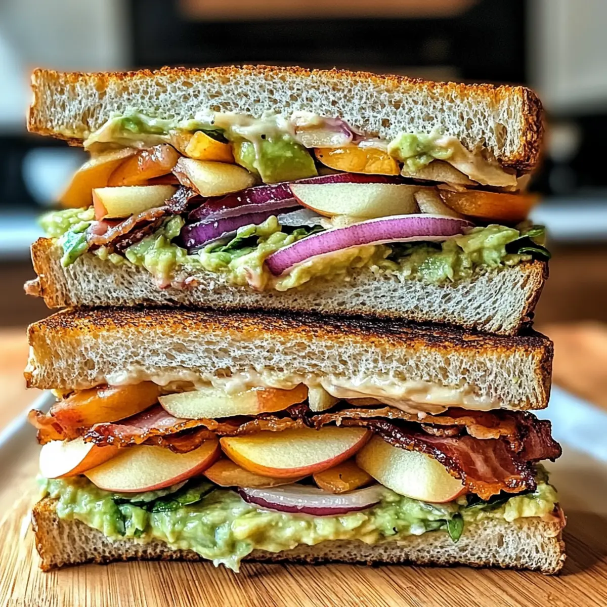 Turkey Apple Cheddar Sandwich