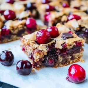Chocolate Chip Cherry Bars