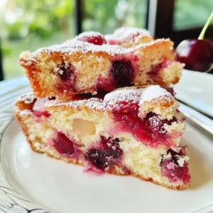 Sour Cherry Cake
