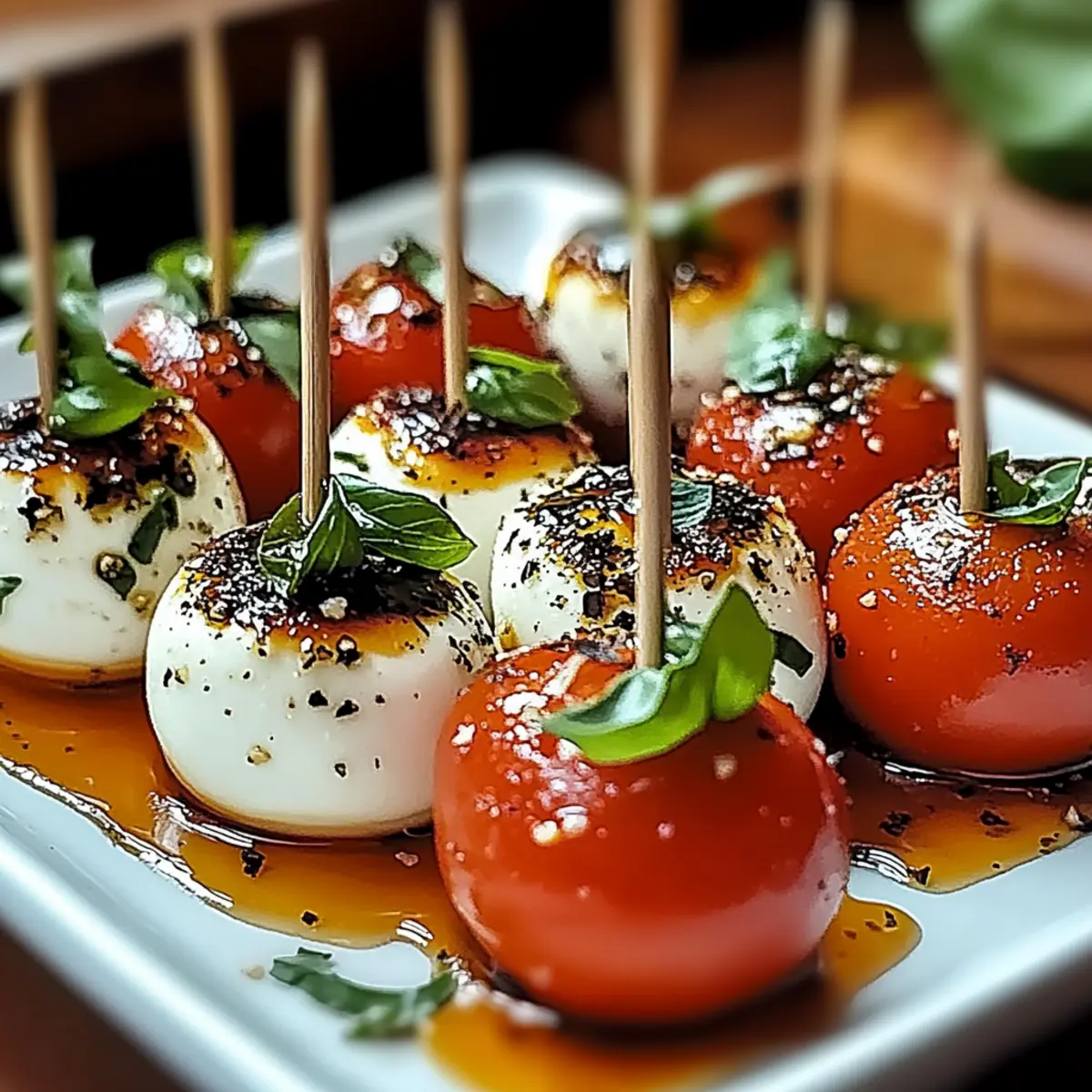 Fresh Mini Caprese Bites