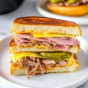 Slow Cooker Cuban Sandwich