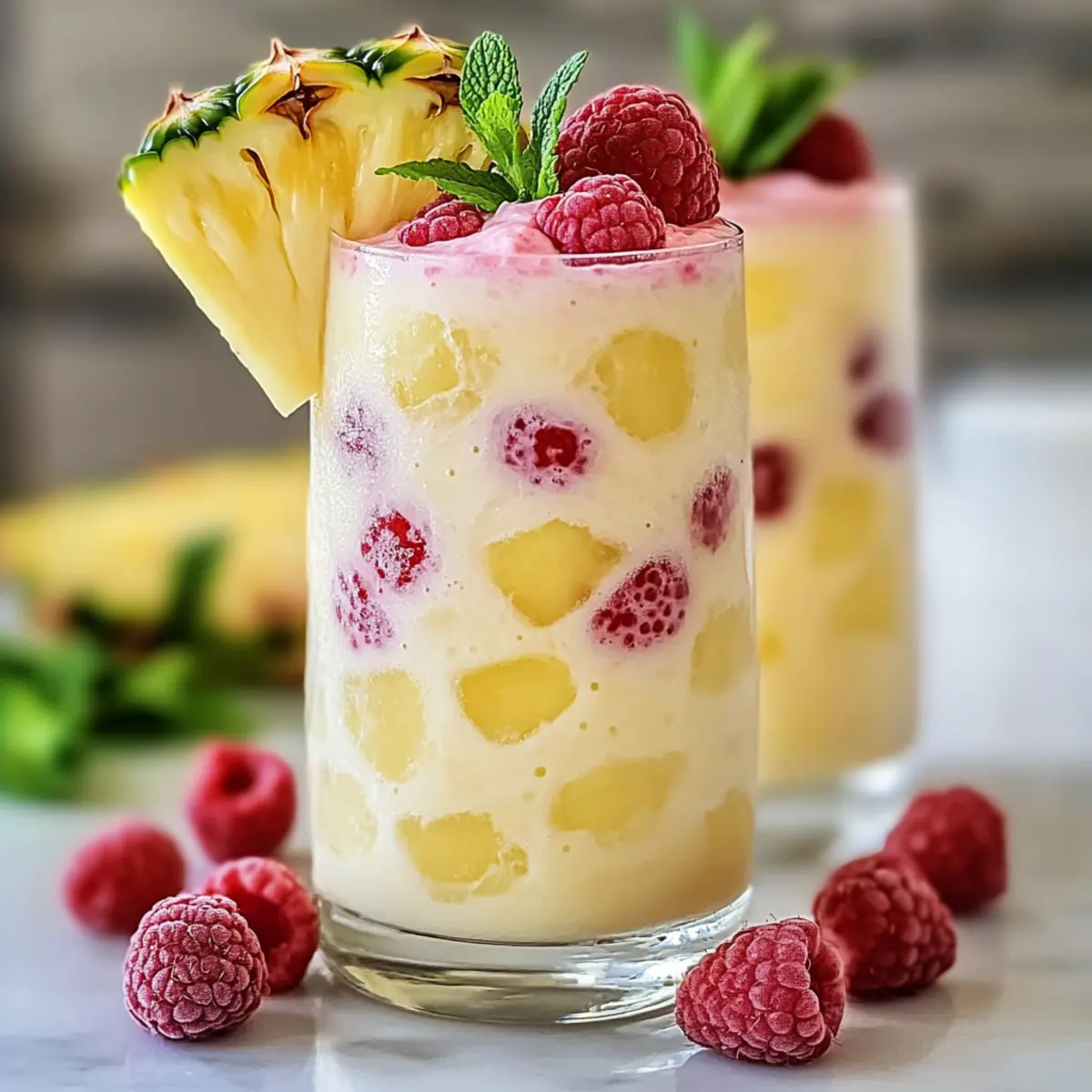 Raspberry Colada Twist