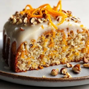 Orange Hazelnut Cake