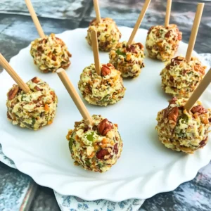 Jalapeno Cheese Ball Bites