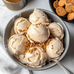 cookie butter ice cream
