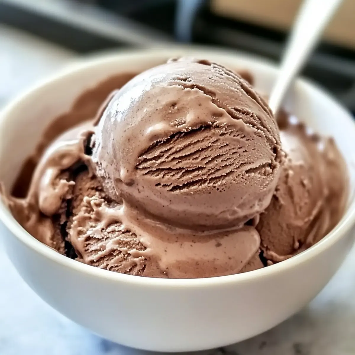 No Churn Chocolate Ice Cream