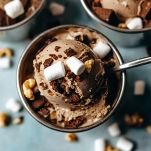 Dairy-Free Rocky Road Ice Cream